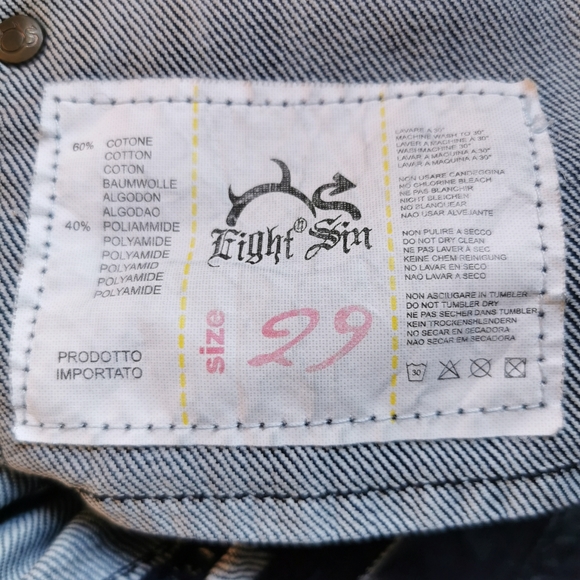 Eight Sin dark denim size 29capris - Picture 7 of 7